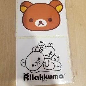 San-x Rilakkuma sticker decals